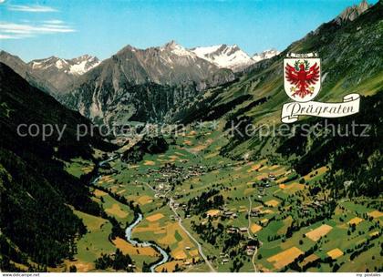 Praegraten Grossvenediger gegen Hinterbichl Alpenpanorama