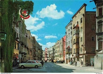Rattenberg  Tirol AT Rattenberg-am-Inn Altstadtgasse Historische-Haeuser Fassade