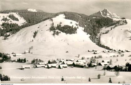 Schattwald Panorama mit Einstein