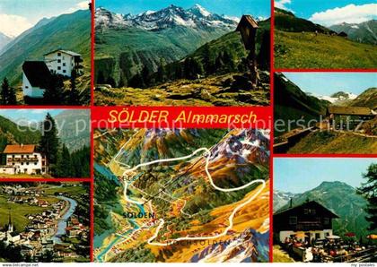 Soelden oetztal Soelder Alm Marsch Edelweisshuette Gampealm Rettenbachalm Gaisla