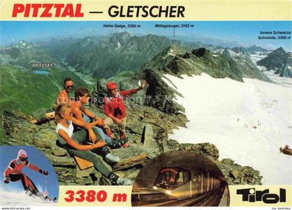 St Leonhard Pitztal Tirol AT Pitztal Gletscher Gebirgspanorama Bergwandern Glets