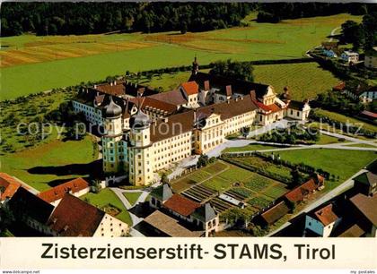 Stams Zisterzienserstift Fliegeraufnahme