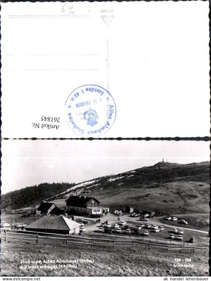 261845,Stubalpe Altes Almhaus m. Wölkerkogel b. Maria Lankowitz