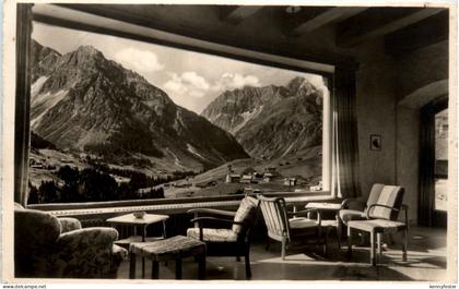 Sporthotel Ifen Hirschegg, Blick aus der Halle