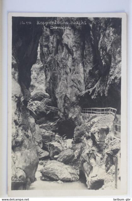 AK Dornbirn Rappenlochschlucht bei Dornbirn ungebraucht #PJ271