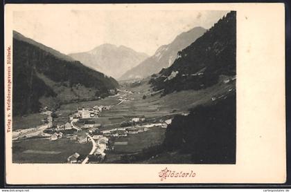 AK Klösterle, Teilansicht mit Strassenpartie