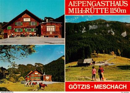 Goetzis Meschach Vorarlberg AT Alpengasthaus Millruette Panorama