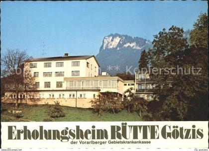 Goetzis Vorarlberg Erholungsheim Ruette