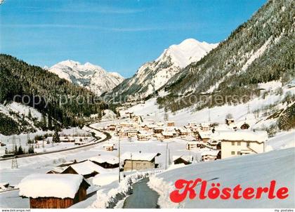 Kloesterle Vorarlberg Winterpanorama