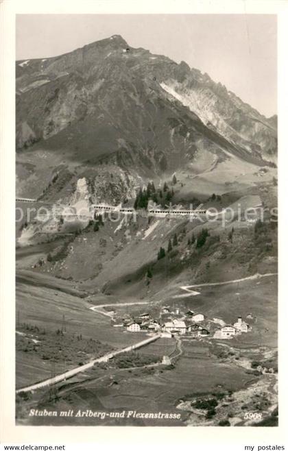 Stuben Vorarlberg mit Flexenstrasse