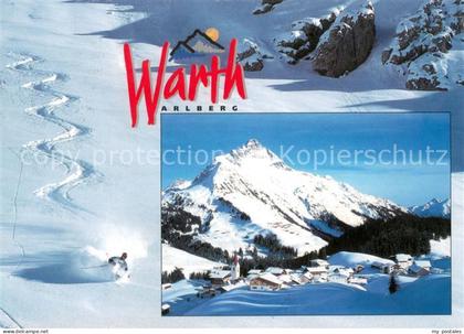 Warth Vorarlberg mit Biberkopf