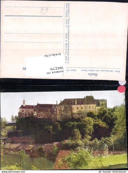 704279 Raabs an der Thaya Schloss