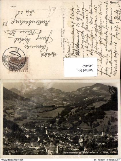 545462,Waidhofen an der Ybbs