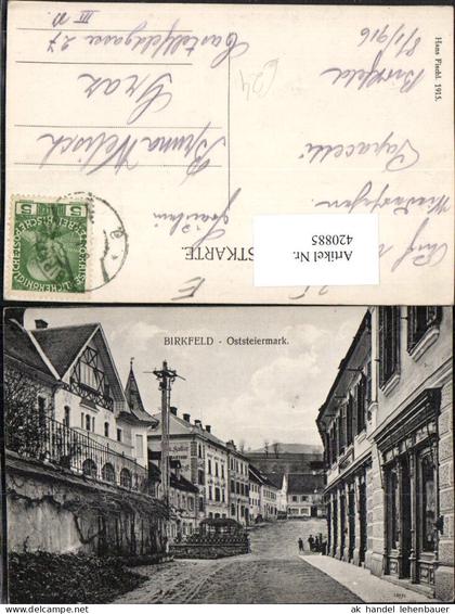 420885,Birkfeld Straßenansicht Gasthof