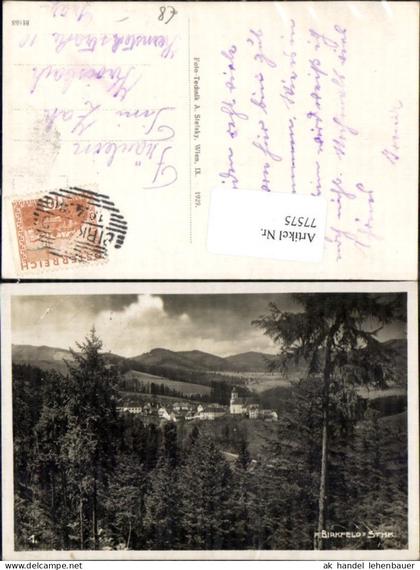 77575,Birkfeld Ortsansicht Weiz
