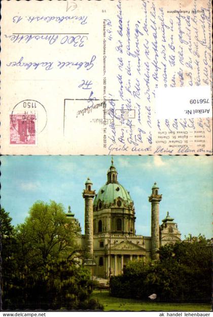 756109 Wien Karlskirche Wien 1973