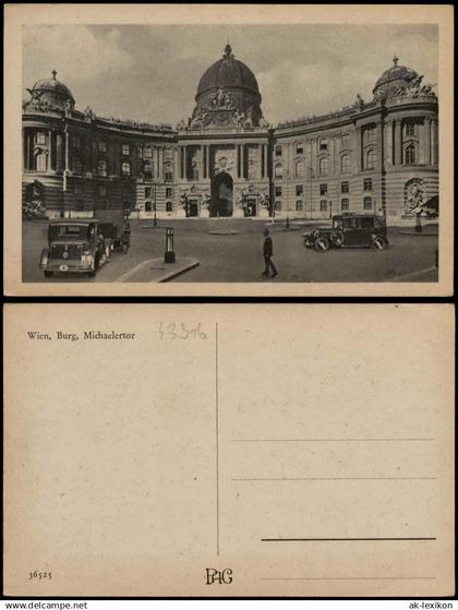 Ansichtskarte Wien Wien, Burg, Michaelertor 1930