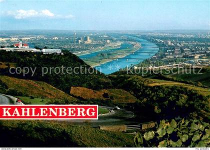 Kahlenberg Wien Hoehenstrasse mit Blick auf Wien