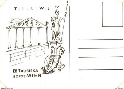 Wien AT Tauriska Expos Wien Zeichnung