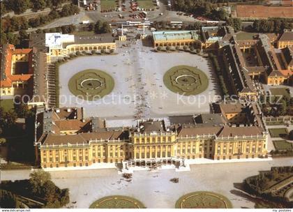 Wien Fliegeraufnahme Schloss Schoenbrunn