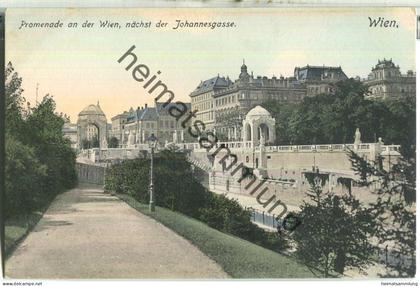 Wien - Johannesgasse - Verlag P. Ledermann Wien 1910