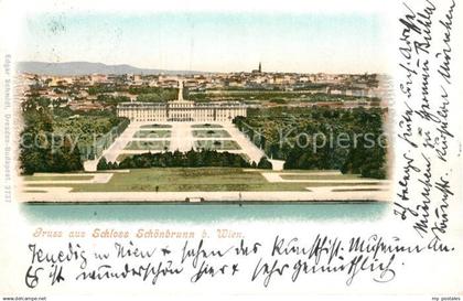Wien Schloss Schoenbrunn