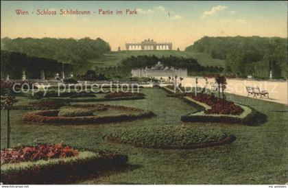 Wien Schloss Schoenbrunn Park