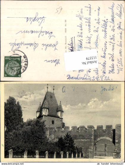 113379,Wiener Neustadt Reckturm