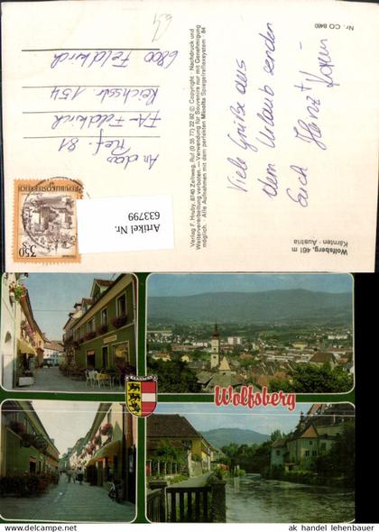 633799,Mehrbild Ak Wolfsberg