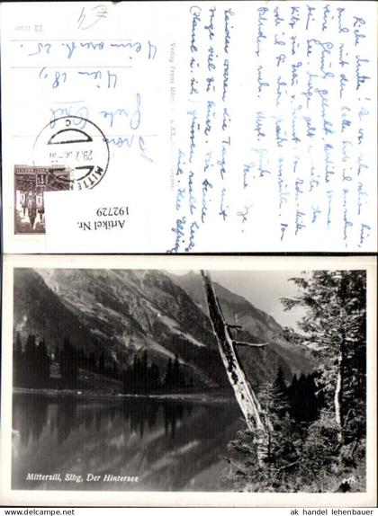 192729,Mittersill Der Hintersee