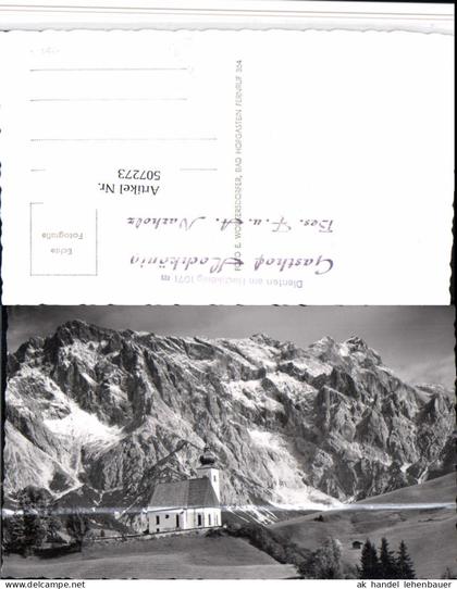 507273,Dienten am Hochkönig Kirche Bergkulisse