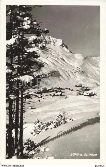 Zurs a. A. 1720 m - Nr. 9656 - old postcard - 1941 - Austria - used