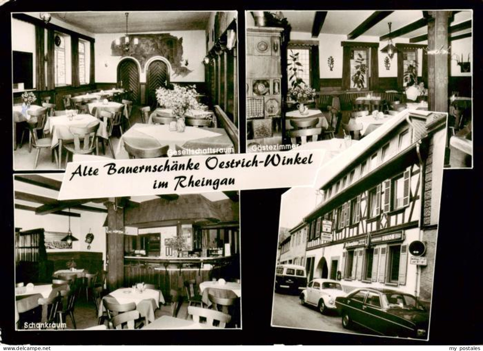 Oestrich-Winkel Alte Bauernschenke Gesellschaftsraum Gaestezimmer Schankraum