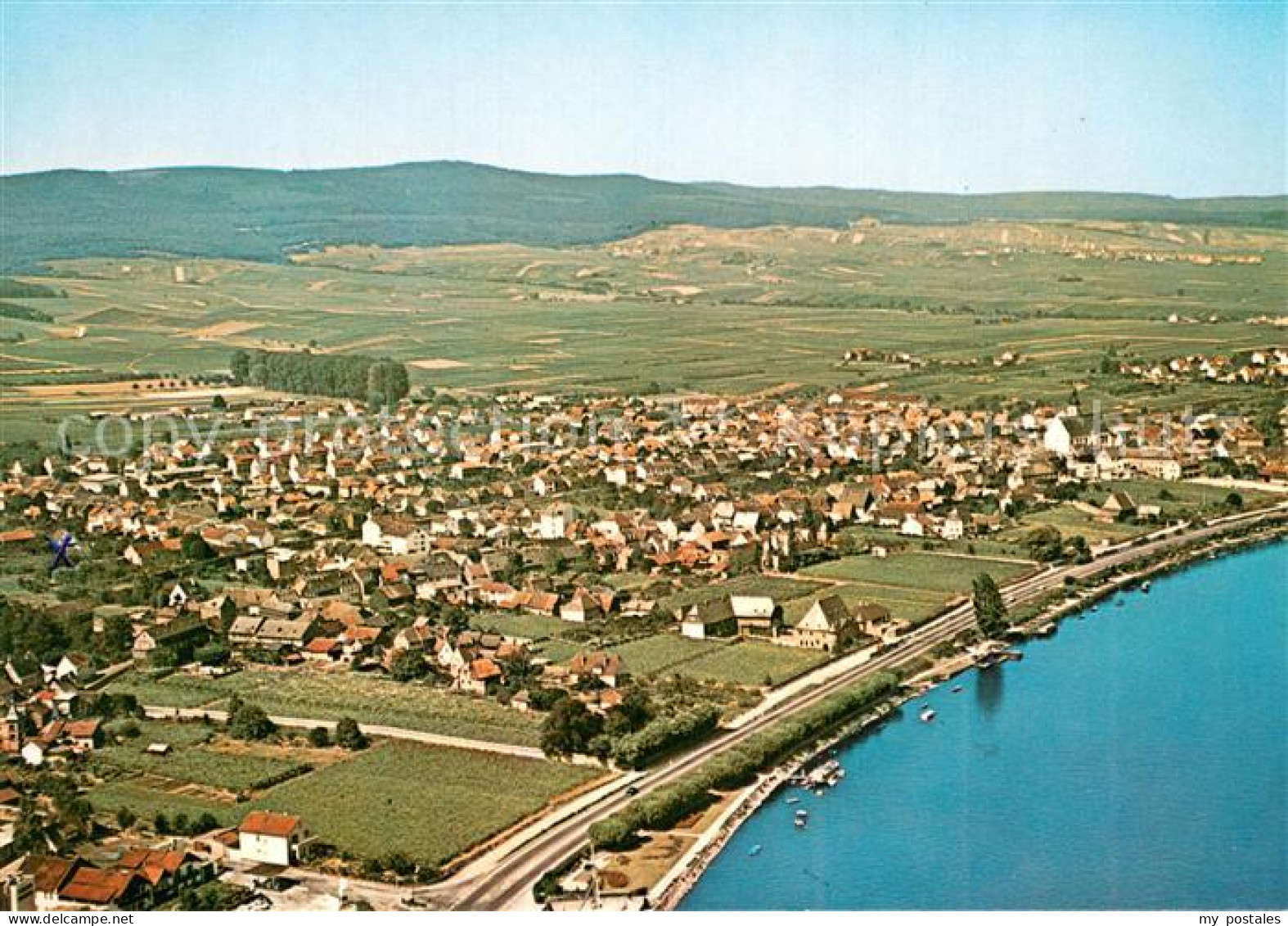 Oestrich-Winkel Fliegeraufnahme