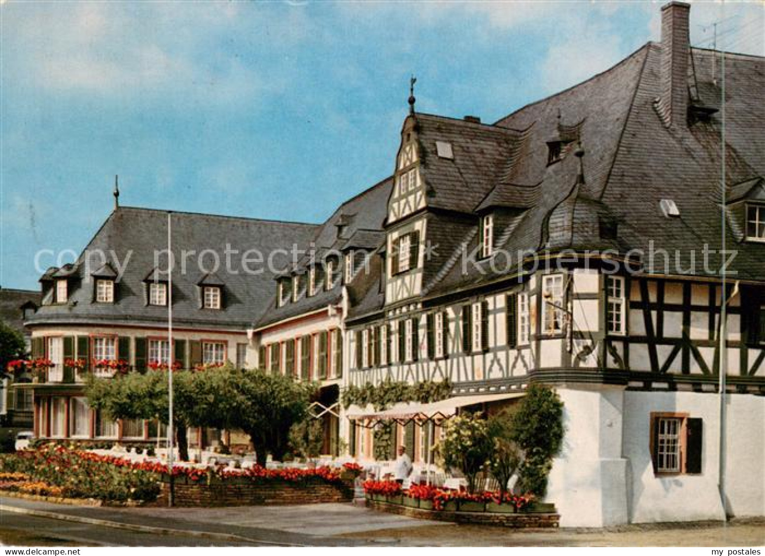 Oestrich-Winkel Hotel Schwan Fachwerkhaus