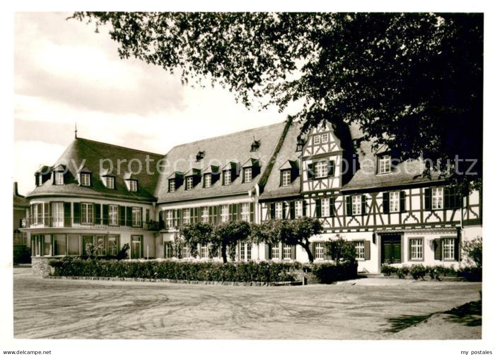 Oestrich-Winkel Hotel Schwan Historischer Bau 16. Jhdt.