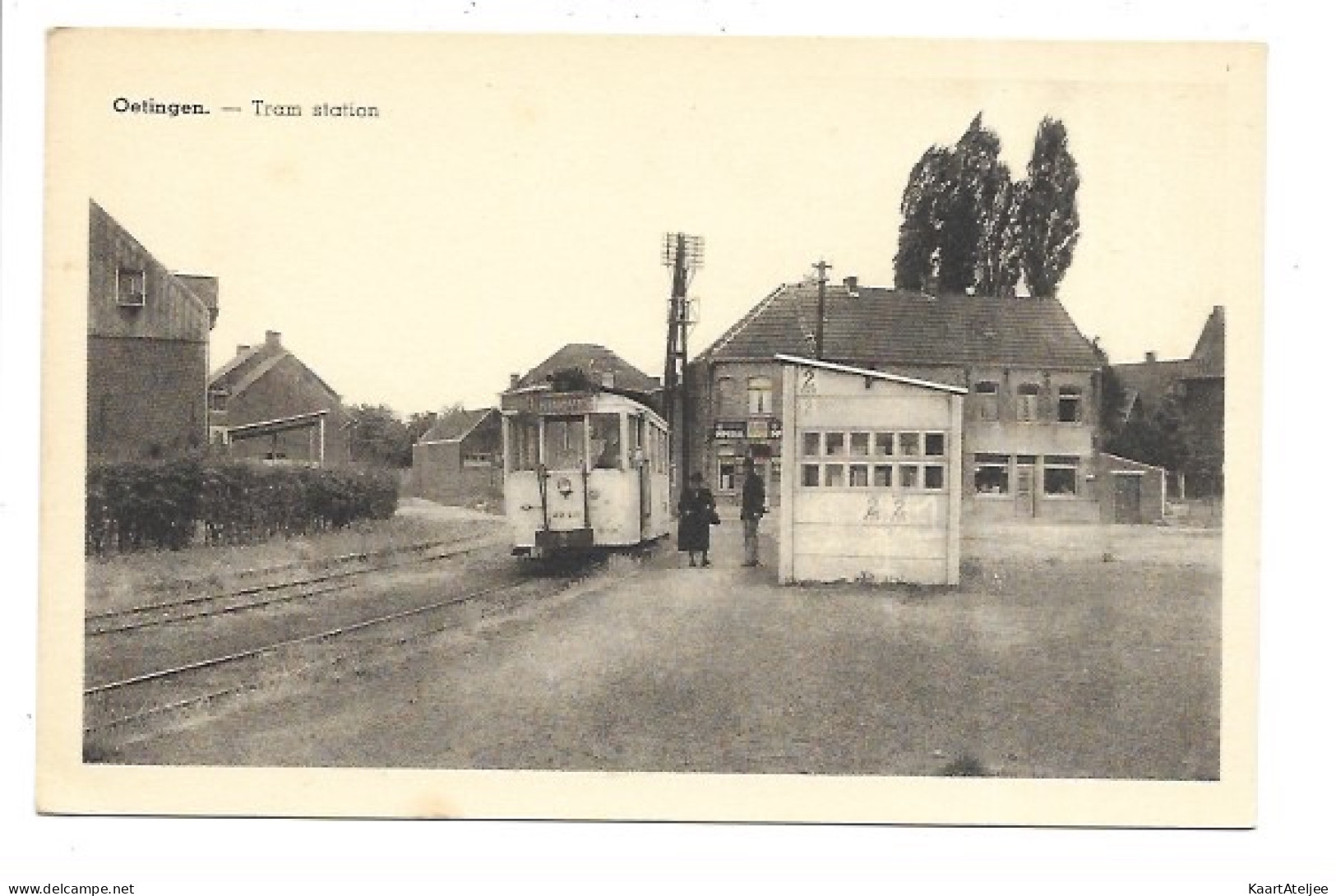 Oetingen - Tram station.