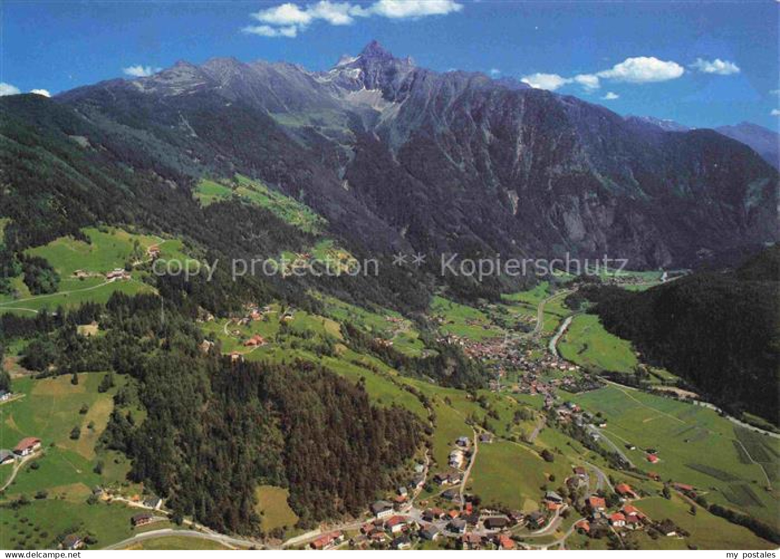 oetz Oetz oetztal Tirol AT Fliegeraufnahme Tal Wald Berge oetztal Au Schlatt Dor