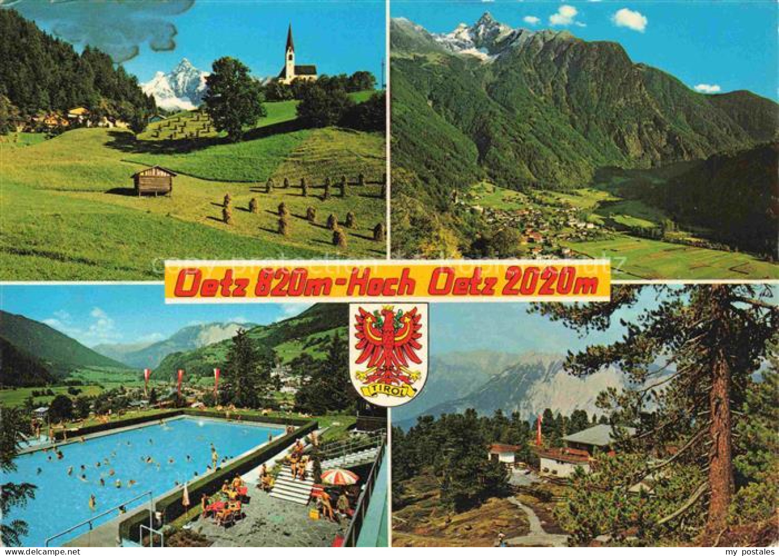 Oetz oetz Tirol AT Auer-Bergkirchlein Acherkogl Schwimmbad Bergstation Hoch-Oetz