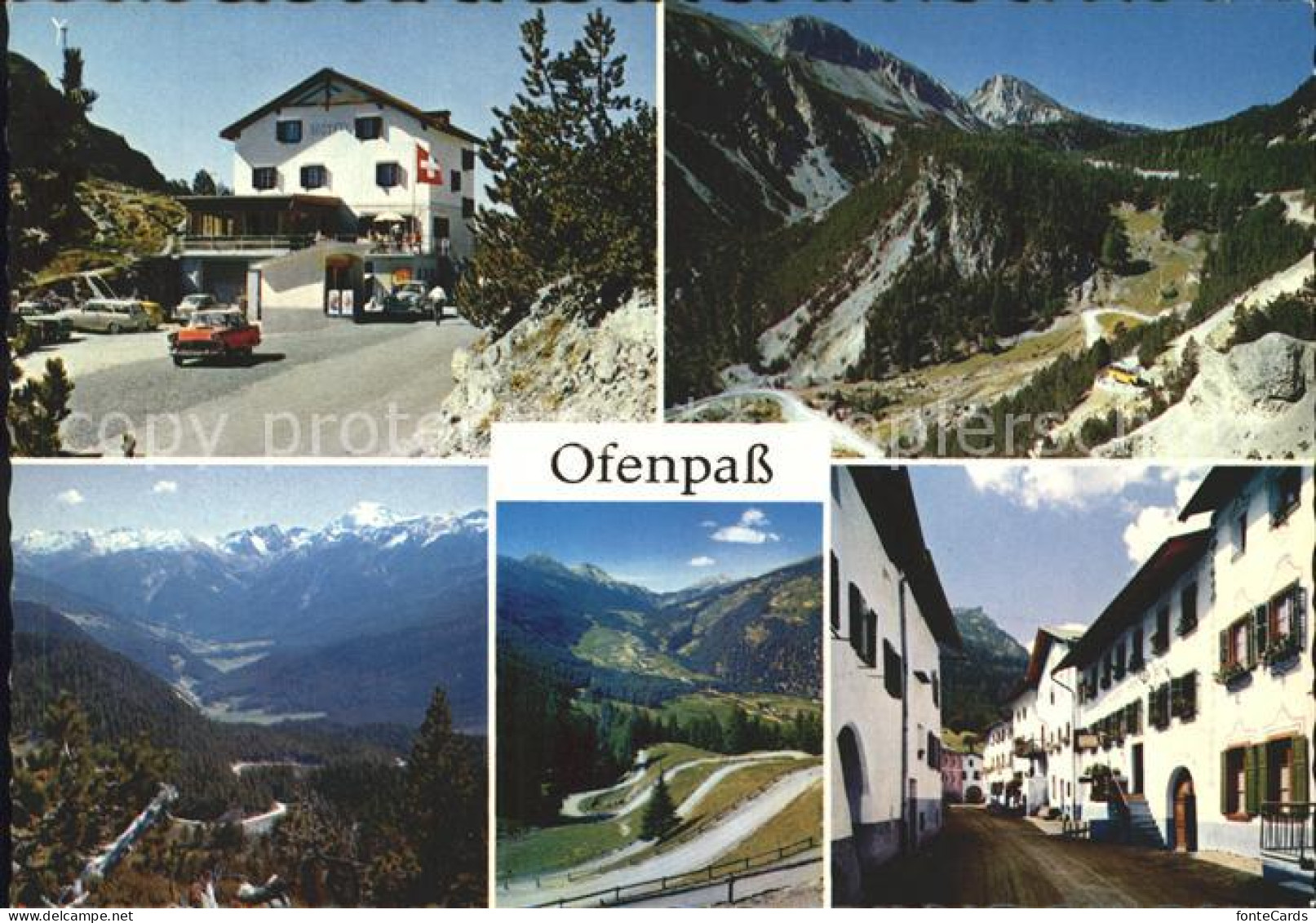 Ofenpass Muenstertal mit Ortler