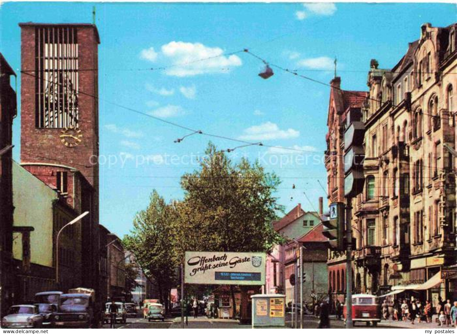 OFFENBACH  MAIN Stadtpartie