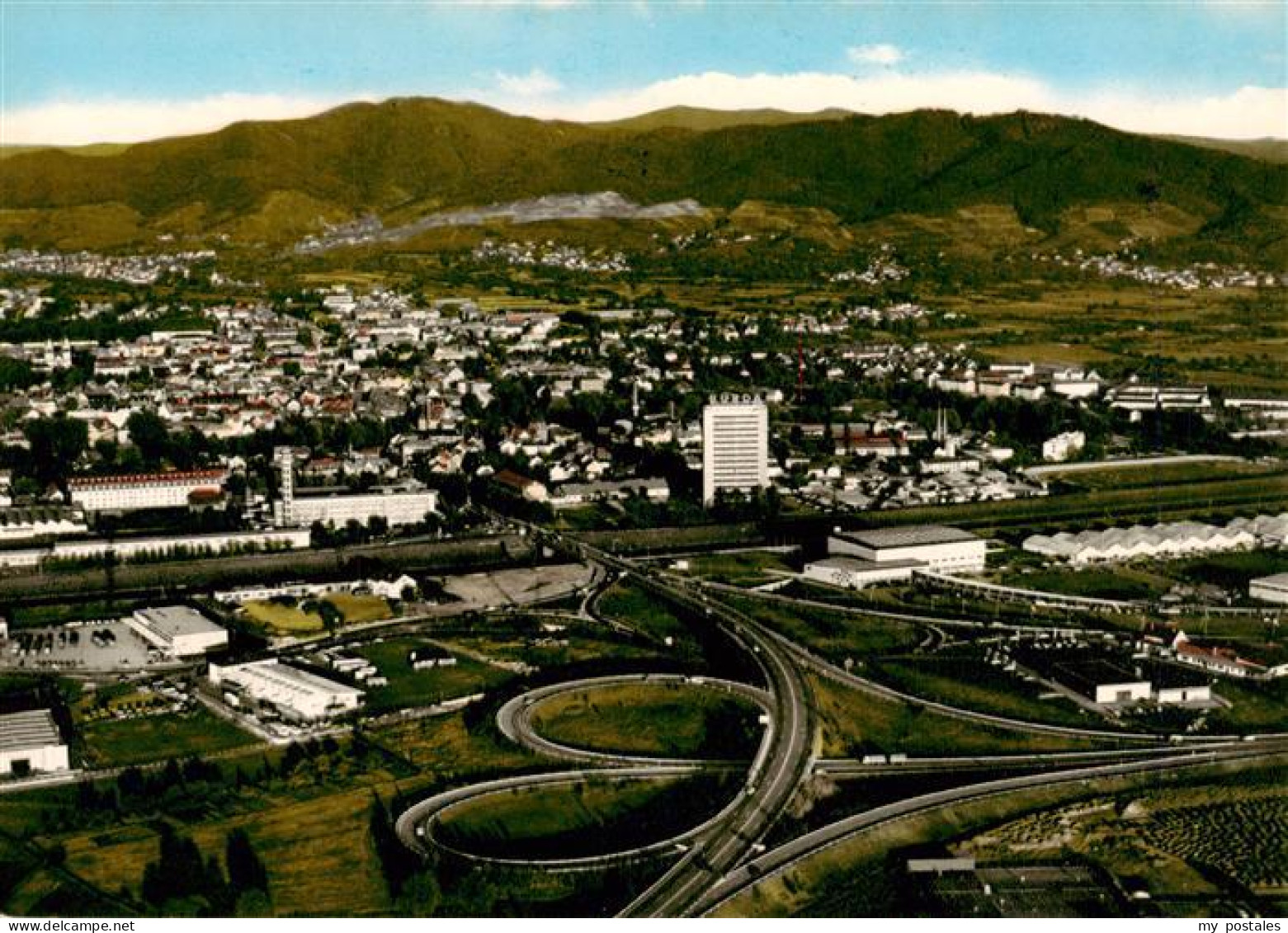 Offenburg Fliegeraufnahme