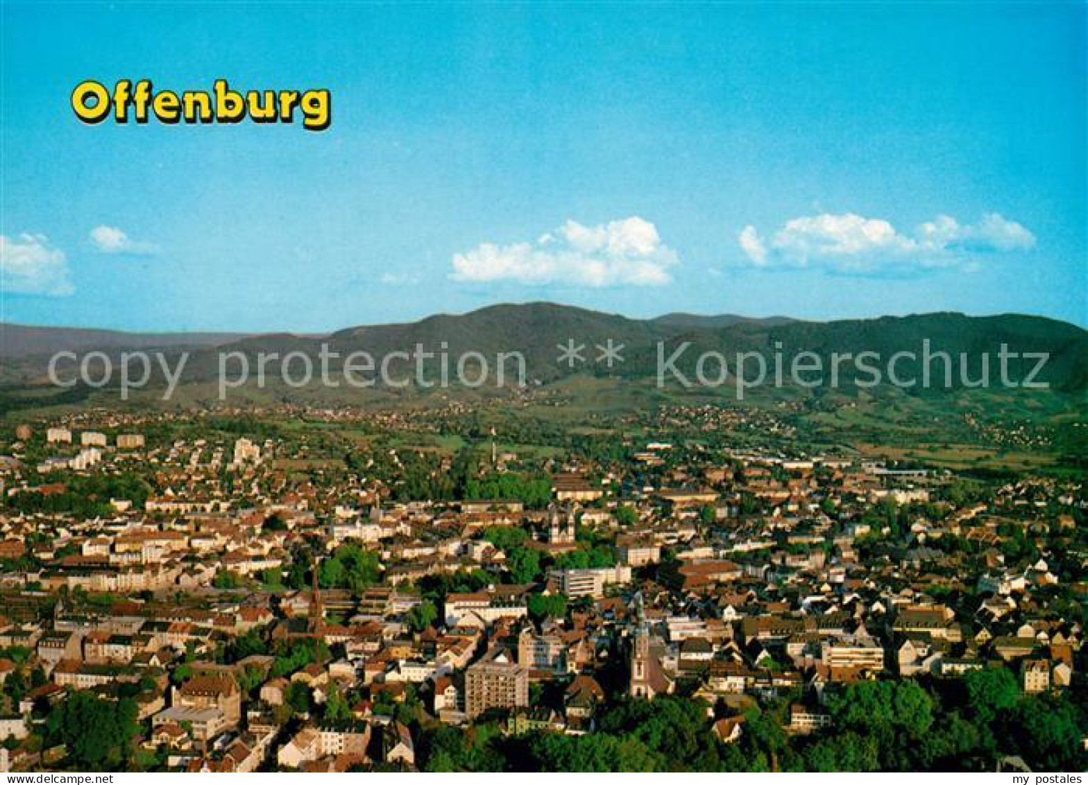 Offenburg Fliegeraufnahme