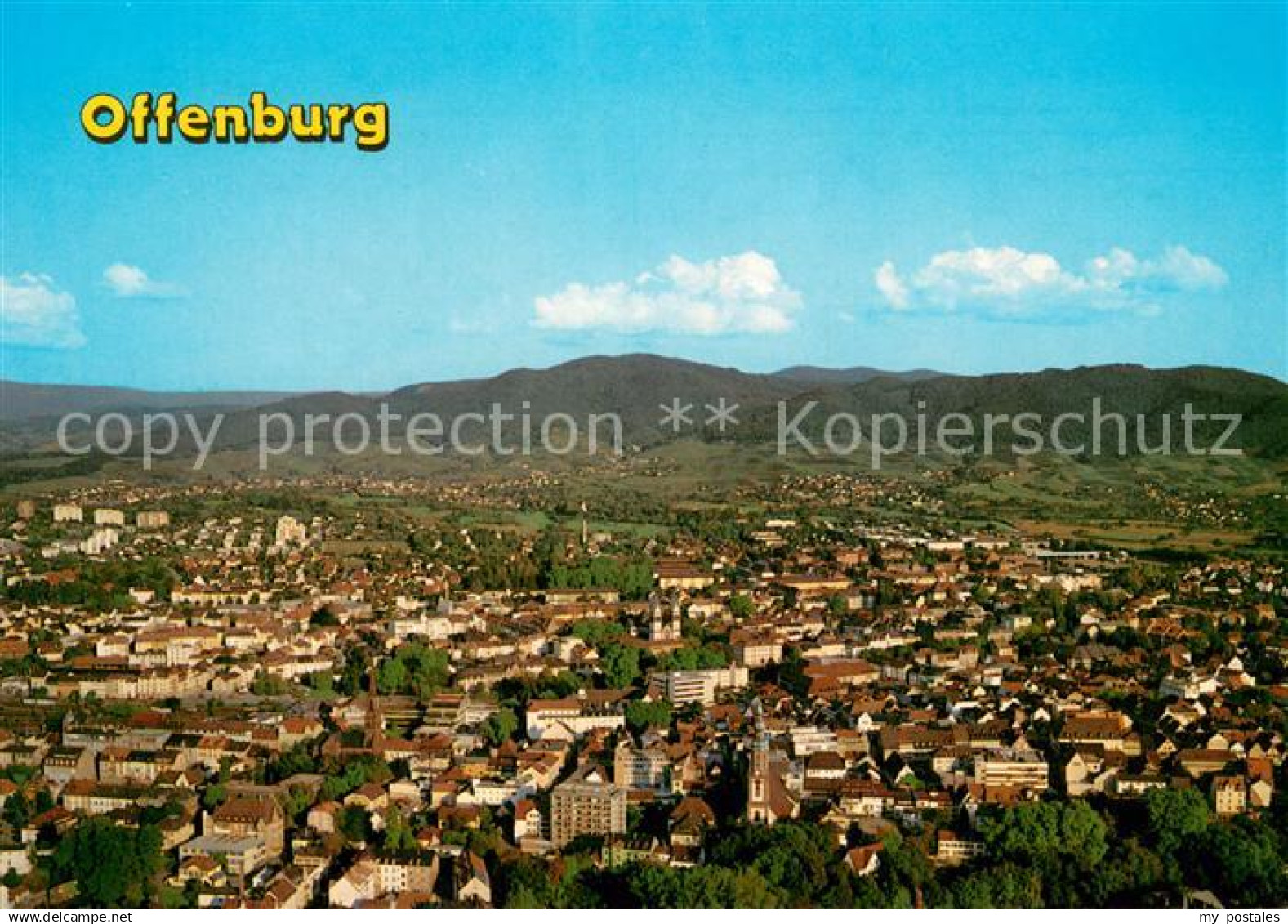 Offenburg Stadtpanorama