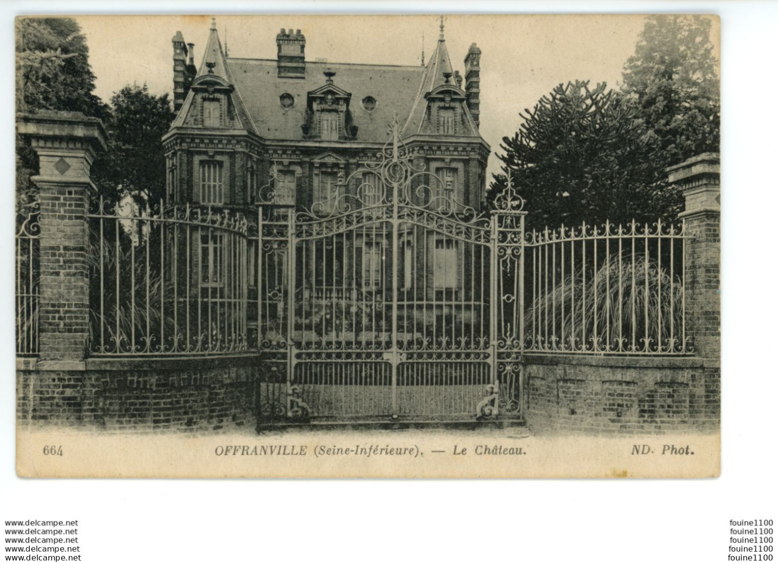 OFFRANVILLE le château