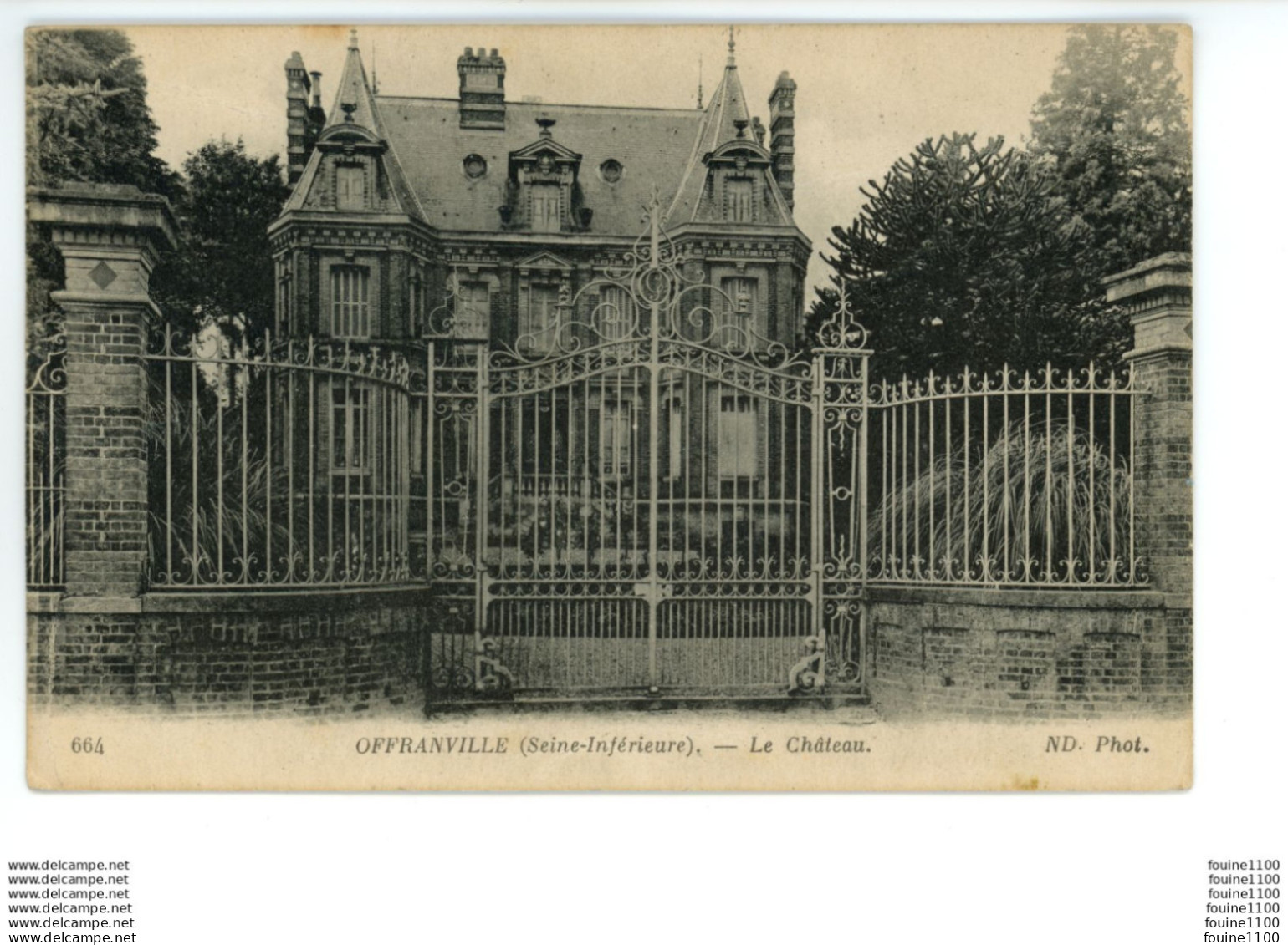 OFFRANVILLE le château