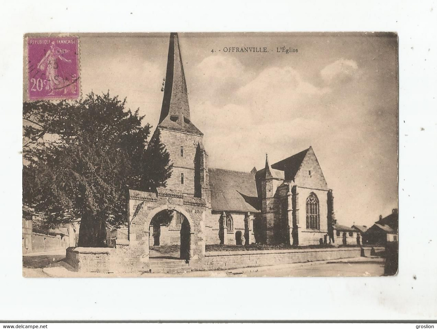 OFFRANVILLE (SEINE MARITIME) 4 L'EGLISE
