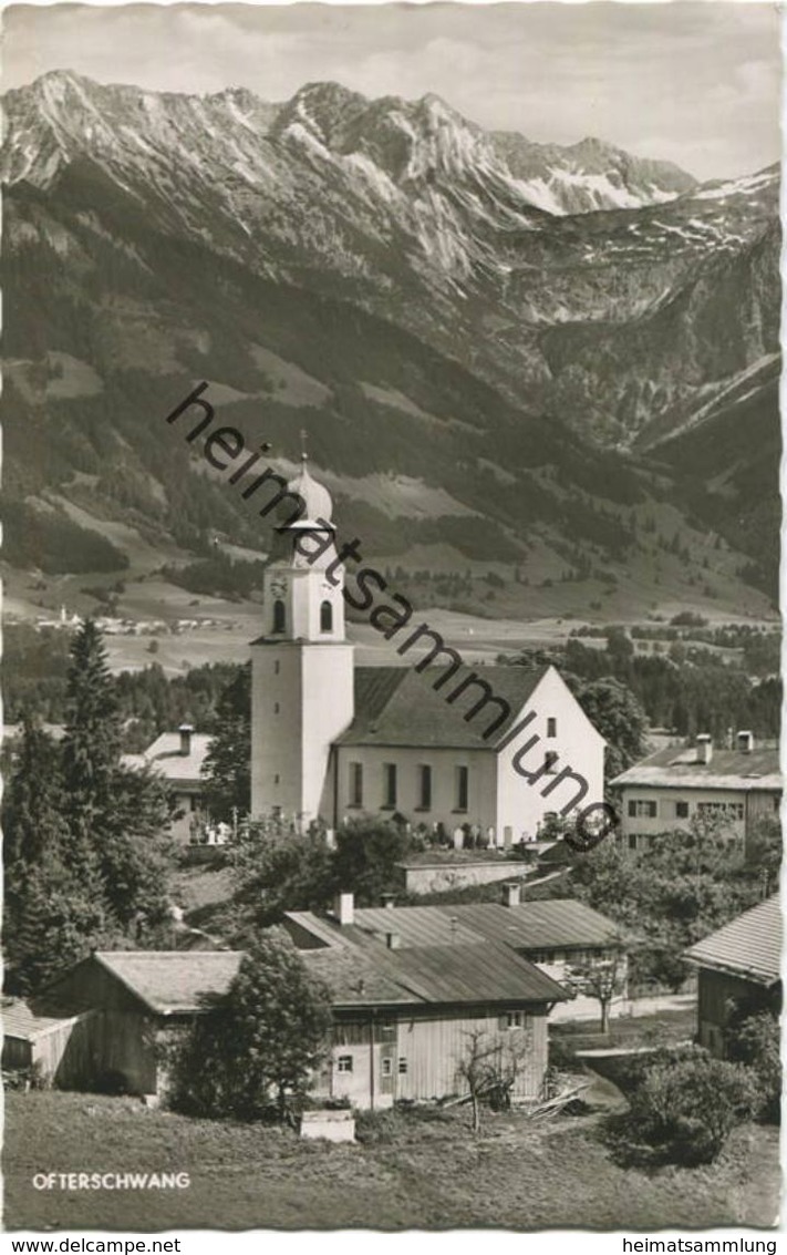 Ofterschwang - Foto-AK - Verlag Franz Milz Füssen gel. 1962