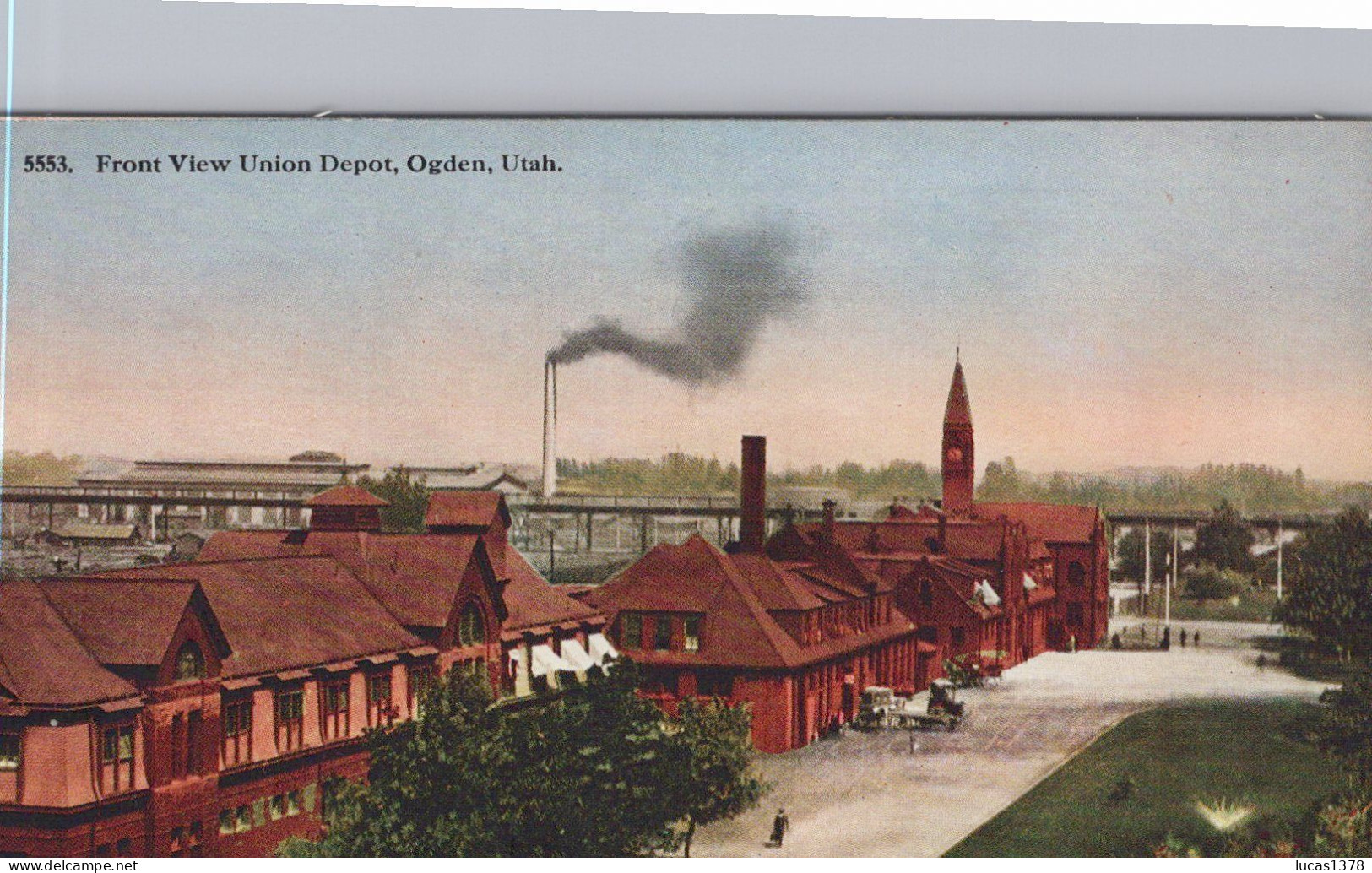 OGDEN / FRONT VIEW UNION DEPOT /