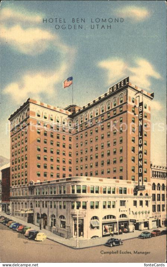 Ogden Utah Hotel Ben Lomond